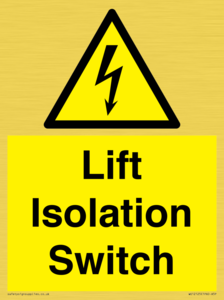 Lift Isolation Switch